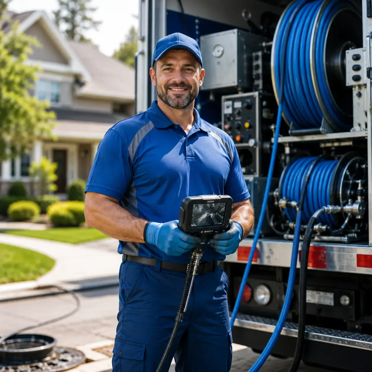 Local outdoor drain cleaning specialists in Lancaster, OH